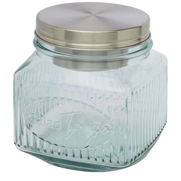 Lechug saladepot van gerecycled glas